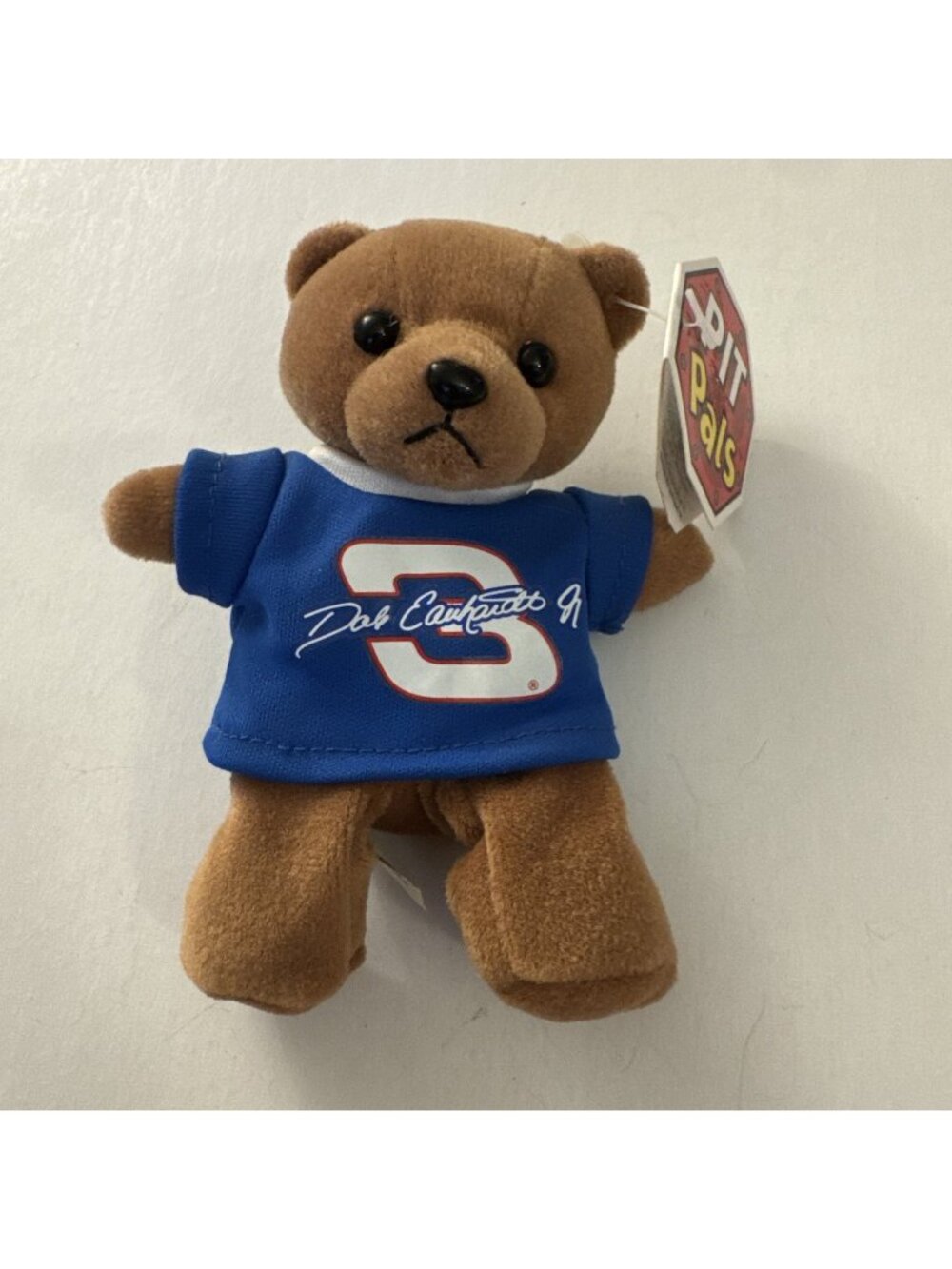 Dale Earnhardt Jr #3 NASCAR Pit Pals Plush Beanbag Teddy Bear Racing Mini EB10